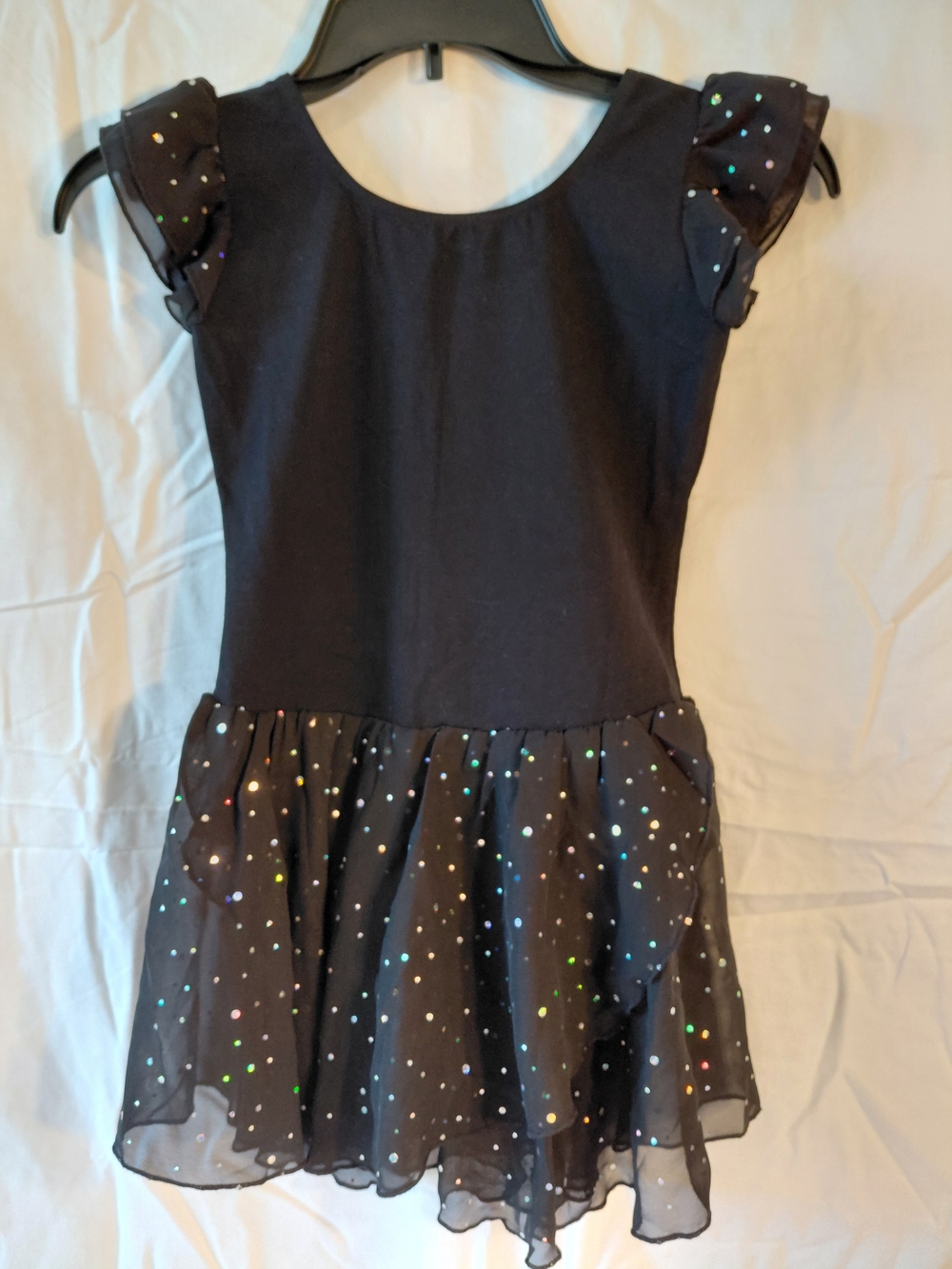 Arshiner Girls Ruffle Sleeve Tutu Ballet Dance Dress - NWT